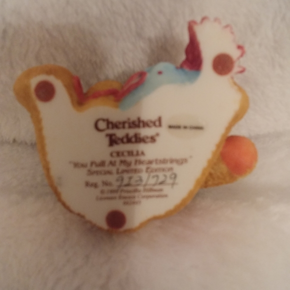 Vintage 1999 Cherished Teddies - Cecilia - Picture 2 of 2